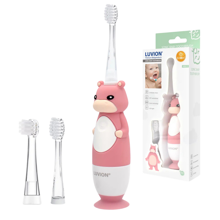 Luvion - Sonische Baby Tandenborstel 400S Hippo