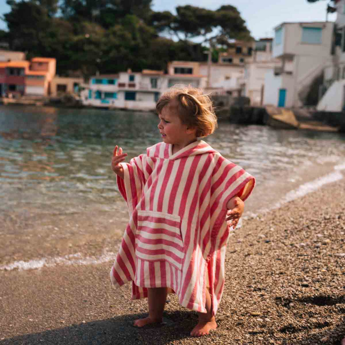 Rose in april - Poncho - Strawberry 4-6 jaar