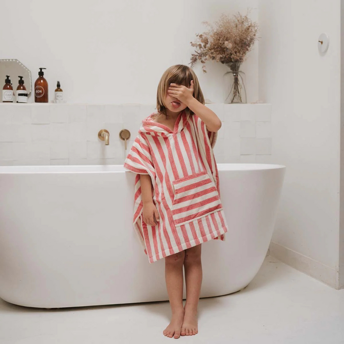 Rose in april - Poncho - Strawberry 4-6 jaar