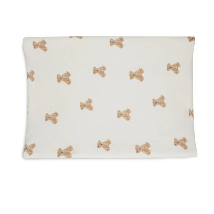 Jollein - Aankleedkussenhoes Jersey - Teddy Bear