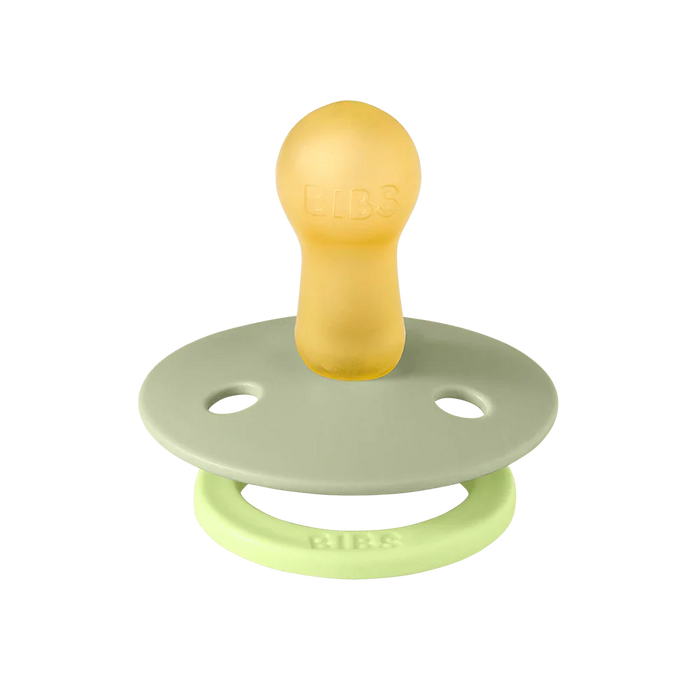 Bibs - Fopspeen Natuurrubber - Studio Duo Fusion Matcha/Green 0-6M