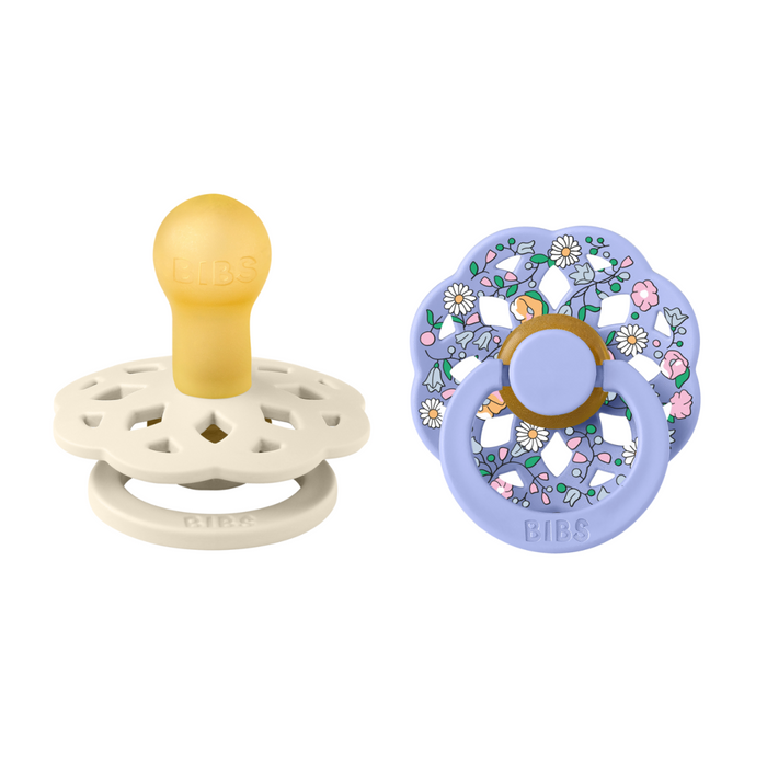 Bibs - Fopspeen Natuurrubber - Liberty Duo Boheme Chloe Meadow 6-18M