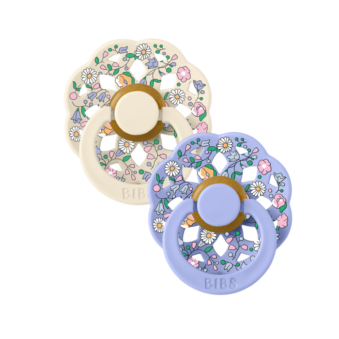 Bibs - Fopspeen Natuurrubber - Liberty Duo Boheme Chloe Meadow 6-18M