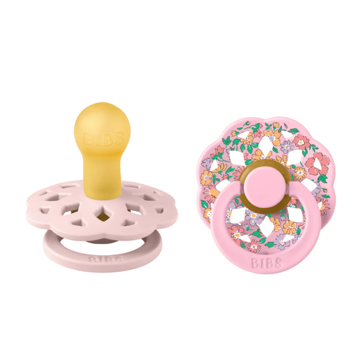 Bibs - Fopspeen Natuurrubber - Liberty Duo Boheme Oscar Meadow 0-6M