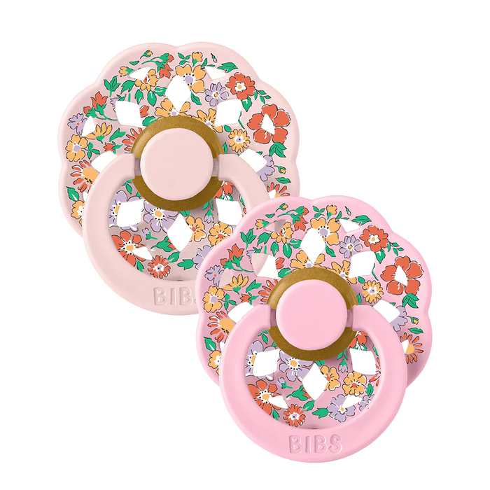 Bibs - Fopspeen Natuurrubber - Liberty Duo Boheme Oscar Meadow 0-6M