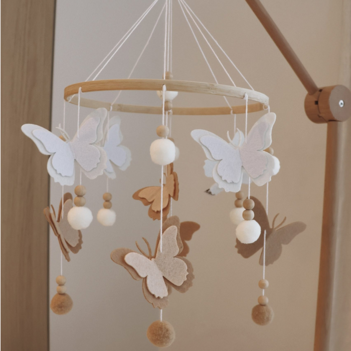 Little Loua - Handmade Butterflies Baby Mobile