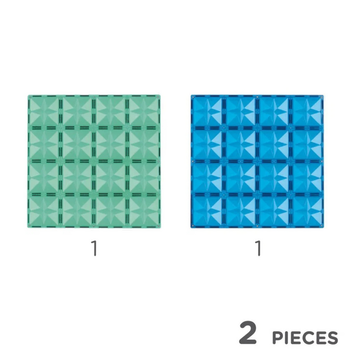 Cleverclixx - Big Plates Blue Green (2 Stuks)