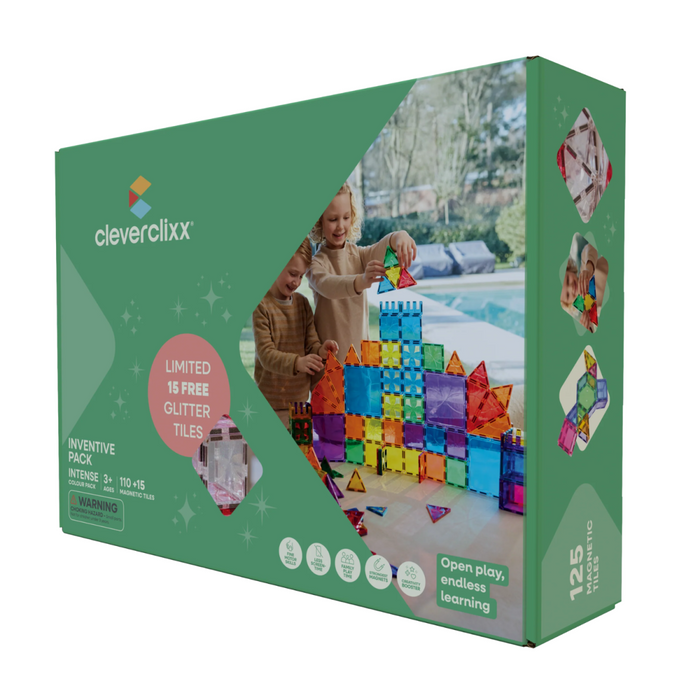 Cleverclixx - Inventive Pack Intense 110 PCS + 15 FREE GLITTER TILES