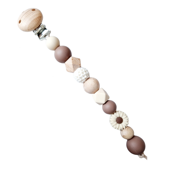 Happy by Lies - Fopspeenkoord Daisy - Beige/Brownie