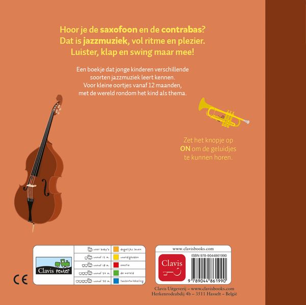 Clavis - Geluidenboekje Bijsterbosch Muziek - Jazzdeuntjes