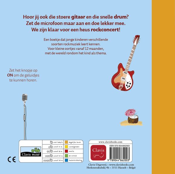 Clavis - Geluidenboekje Bijsterbosch Muziek - Rockdeuntjes