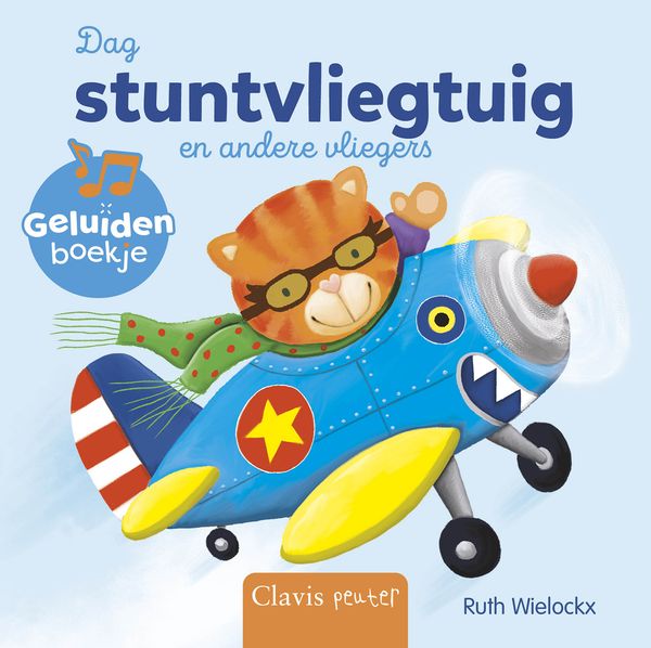 Clavis - Geluidenboekje Wielockx Muziek - Dag stuntvliegtuig en andere vliegers