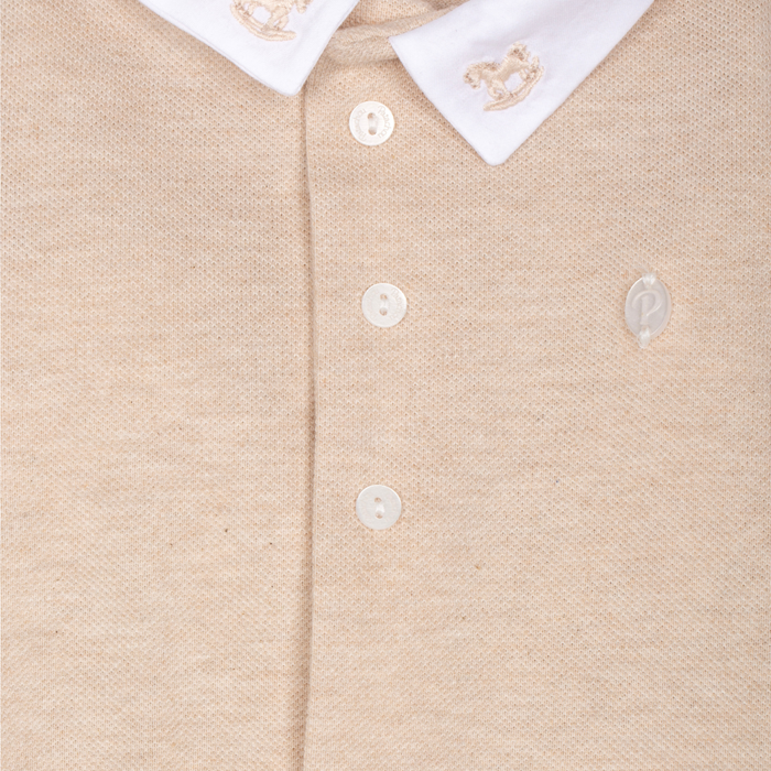 Patachou - Babypakje beige met schommelpaardje