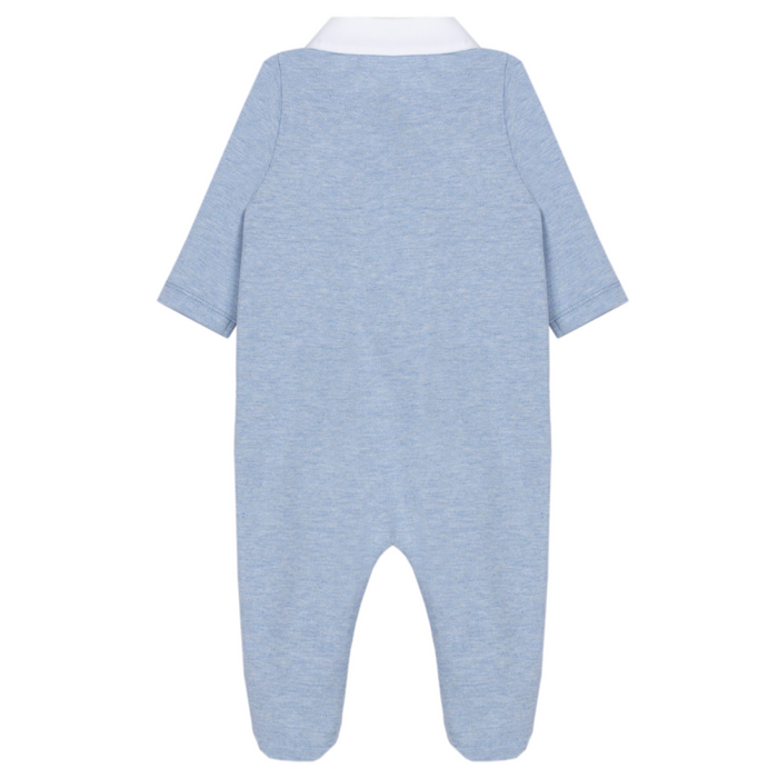 Patachou - Babypakje sky blue met beertje