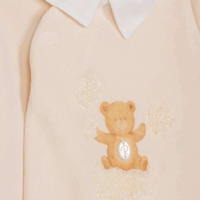 Patachou - Babypakje in beige met beertje