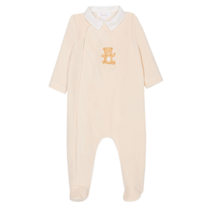 Patachou - Babypakje in beige met beertje