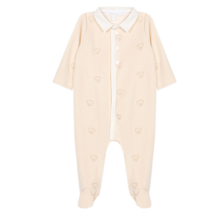 Patachou - Babypakje in beige met beertjes