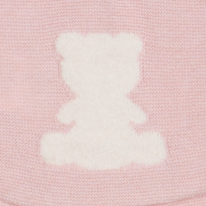 Patachou - Pink knit pants with back detail