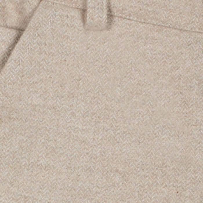 Patachou - Beige flannel trousers