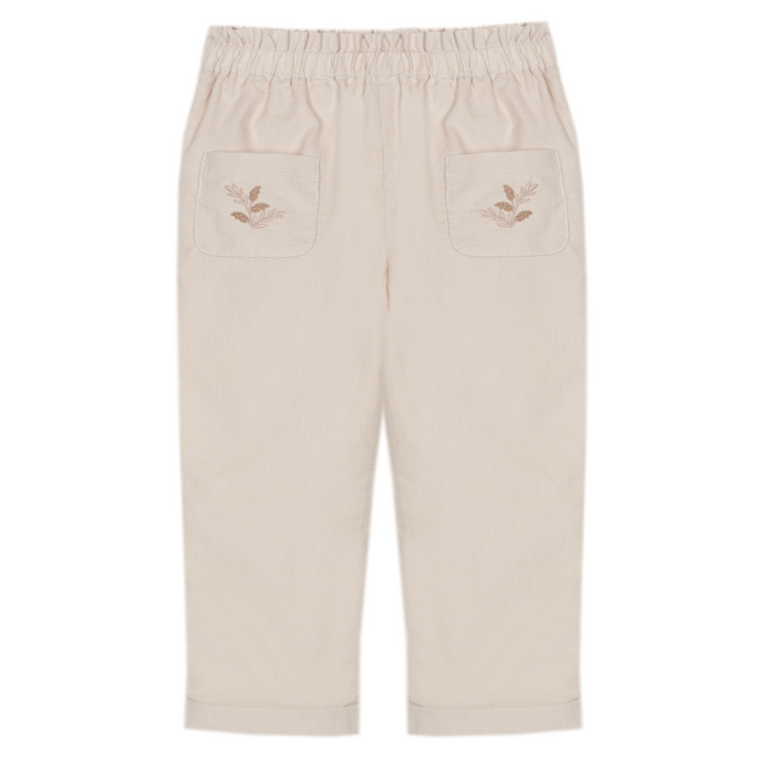 Patachou - Girl pants woven - Beige