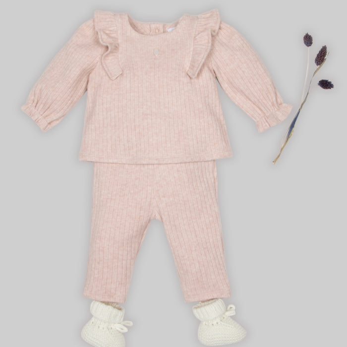 Patachou - Pink knit set