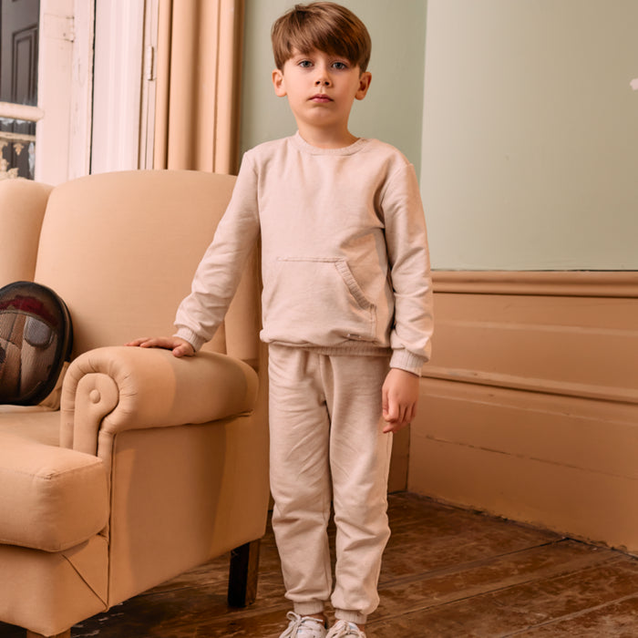 Patachou - Beige melange lounge set