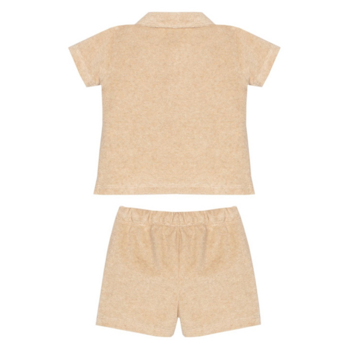 Patachou - Beige jersey set