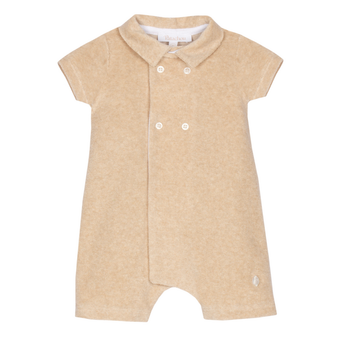 Patachou - Babypakje met korte mouwen - Beige