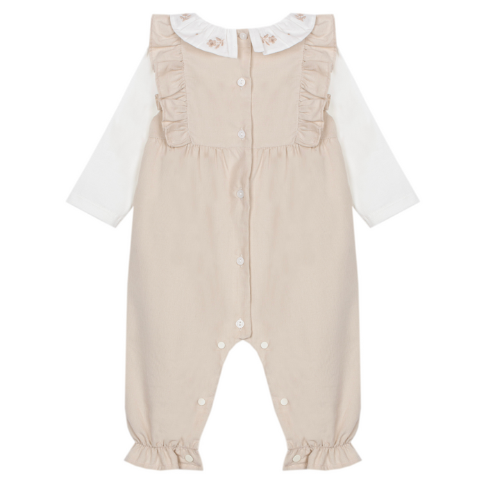 Patachou - Set van romper met body beige
