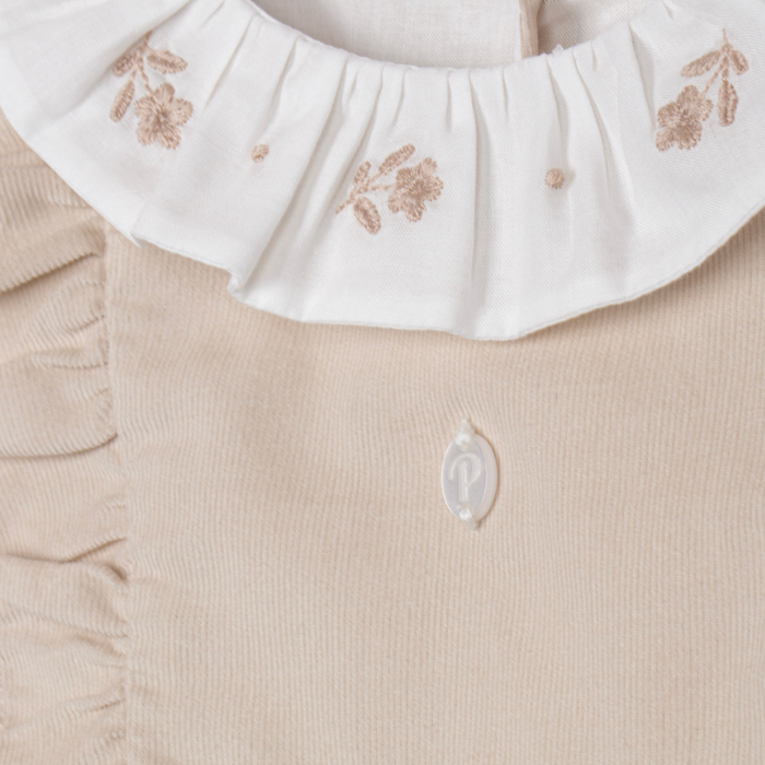 Patachou - Set van romper met body beige
