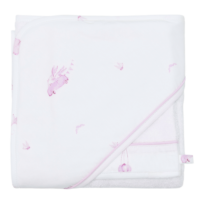 Poetree - Badcape & washandje Pink Dreams