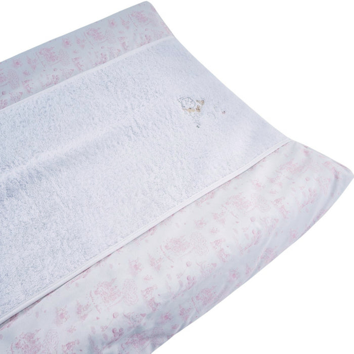 Théophile & Patachou - Pink Garden Party - Hoes verzorgingskussen - Badstof + gedrukt