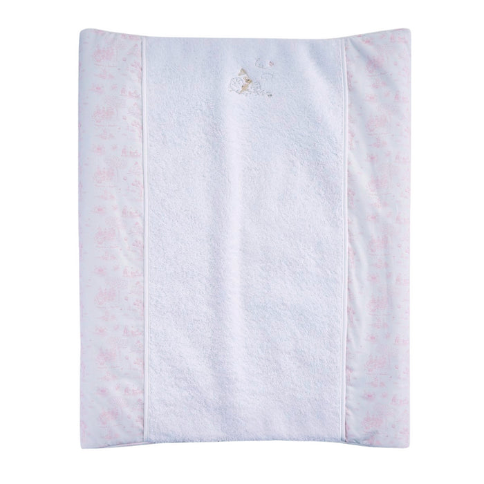 Théophile & Patachou - Pink Garden Party - Hoes verzorgingskussen - Badstof + gedrukt