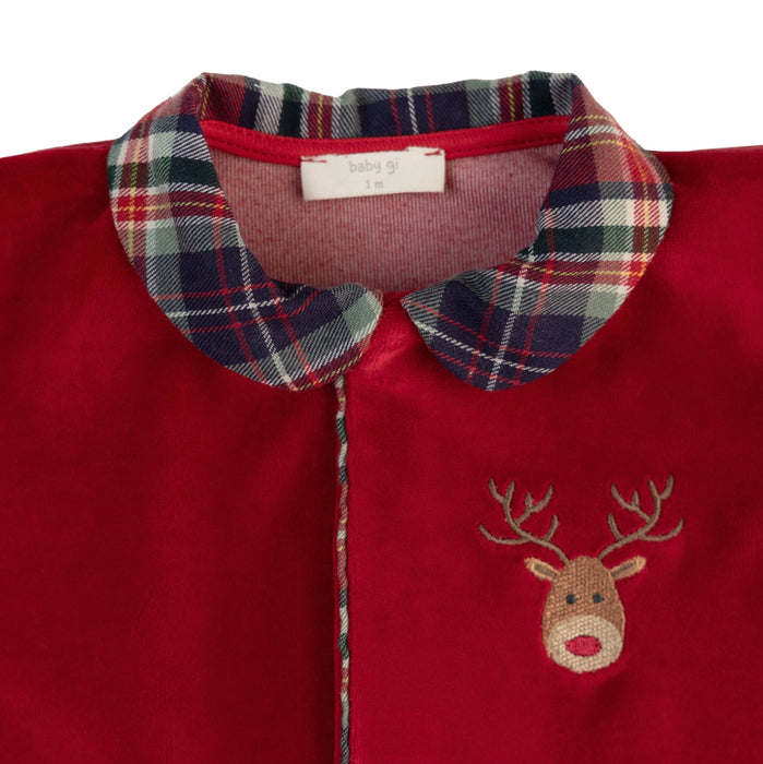 Baby Gi - Babypakje Prancer footie red
