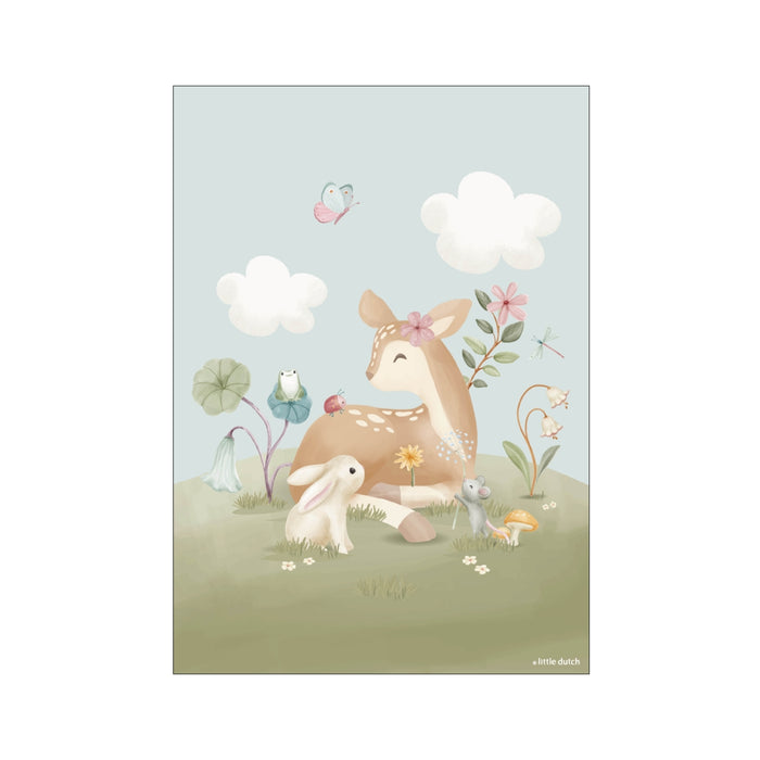 Little Dutch - Poster Fairy Garden - A3 - A3