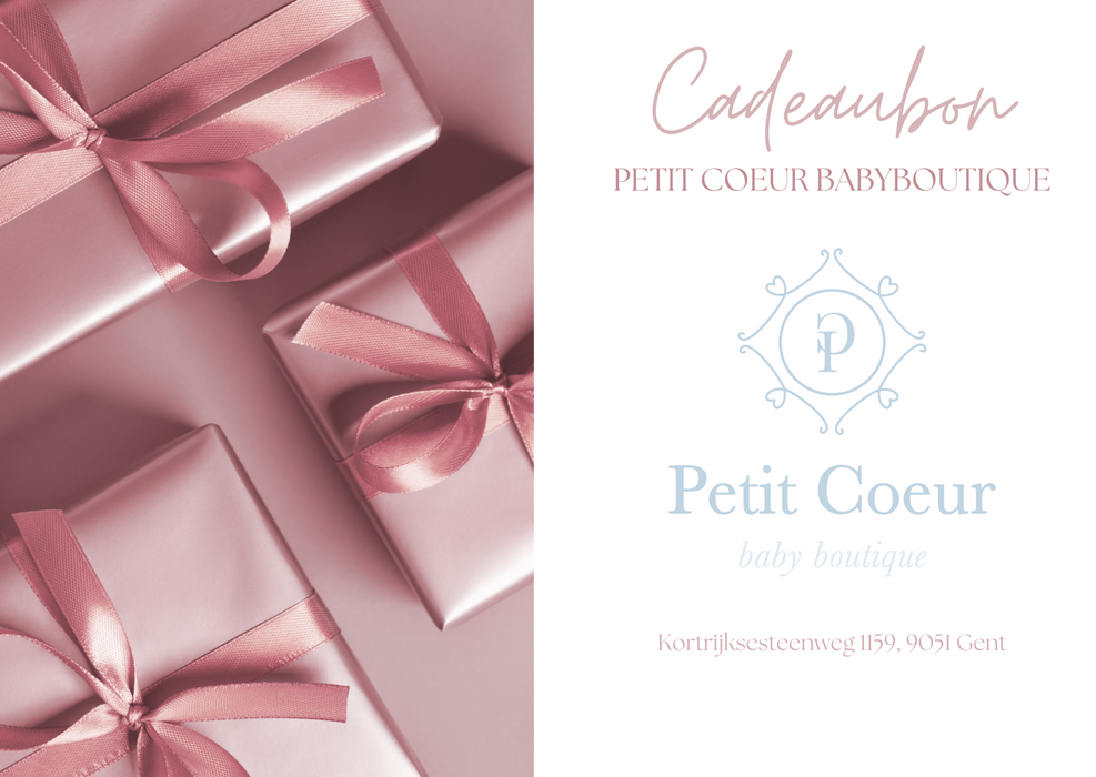 Cadeaubon Petit Coeur Babyboutique