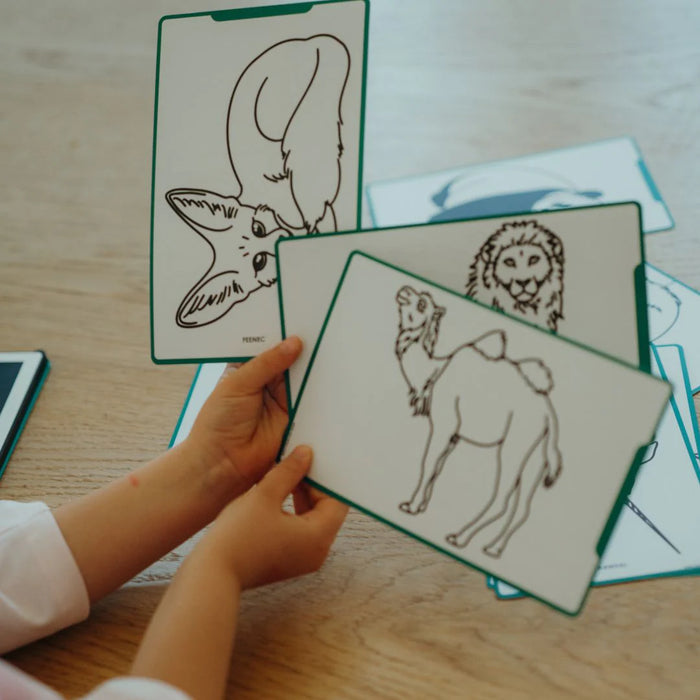 Kidywolf - KIDYDRAW-MINI - Refill - DIEREN, OCEANEN & PIRATEN