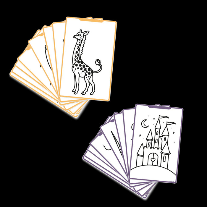 Kidywolf - KIDYDRAW-MINI - Refill - Once upon a time... en dieren