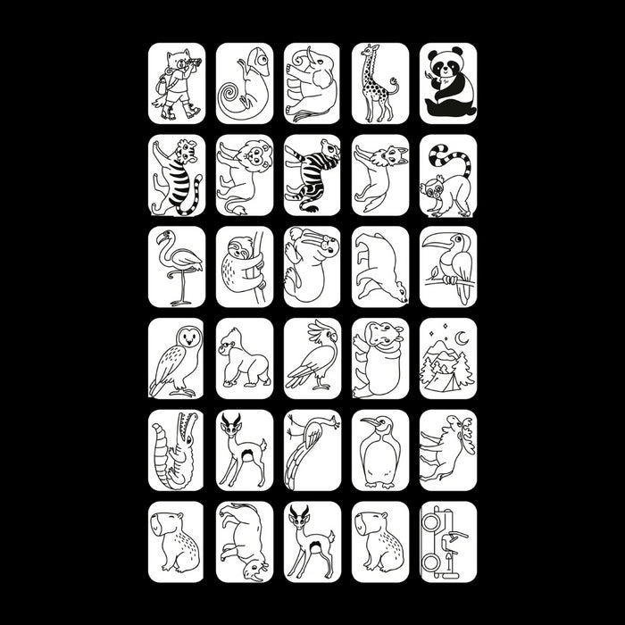 Kidywolf - KIDYDRAW-MINI - Refill - Once upon a time... en dieren