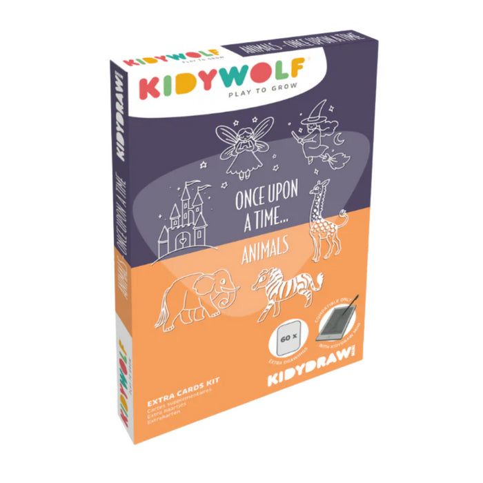 Kidywolf - KIDYDRAW-MINI - Refill - Once upon a time... en dieren