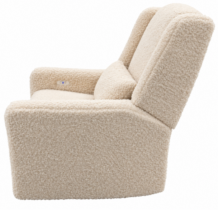 ROCKY ELEKTRISCHE RELAXSTOEL CURLY BEIGE