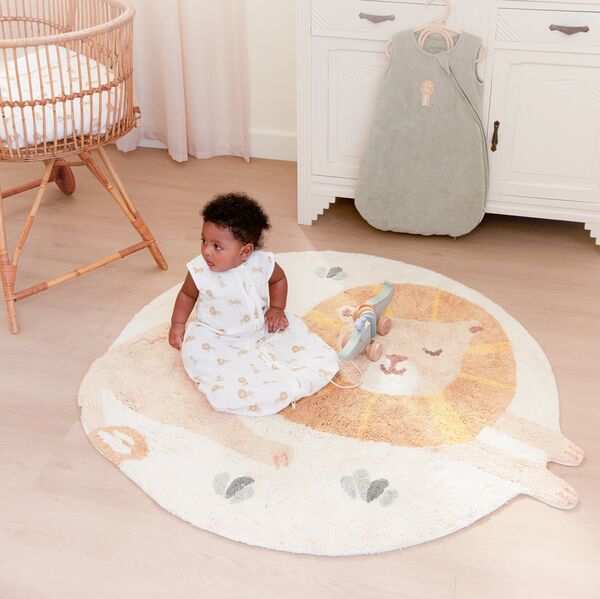 Little Dutch - Vloerkleed Leeuw - Geel