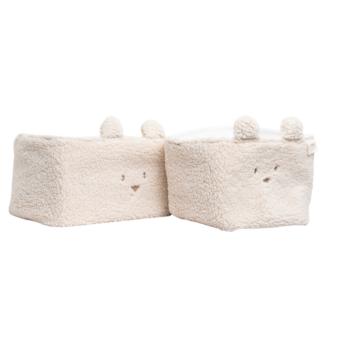 Pericles - STORAGE BAG  SET Bear Cream