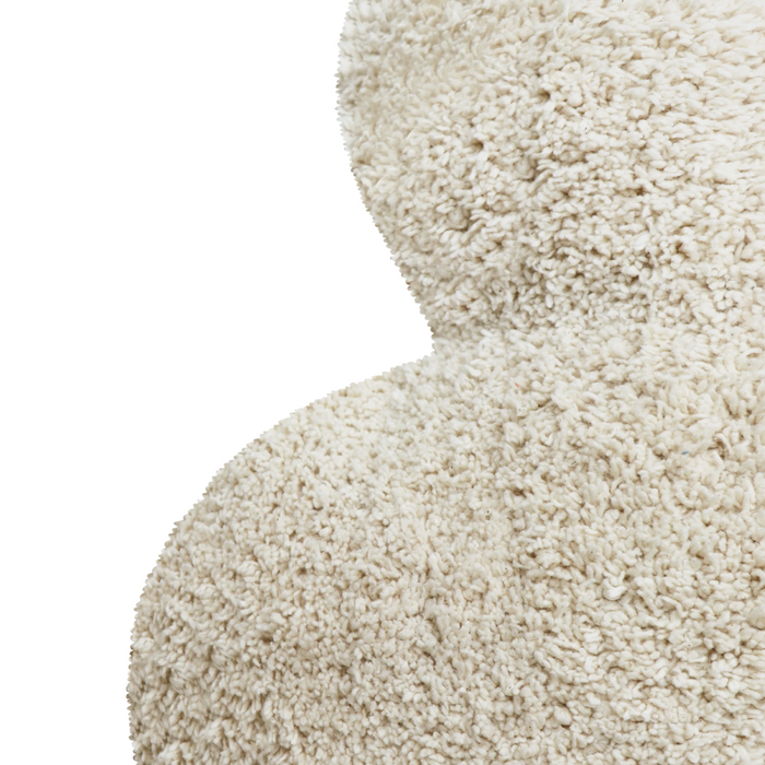 Lorena Canals - Floor cushion Clouds (40x50cm) - Natural