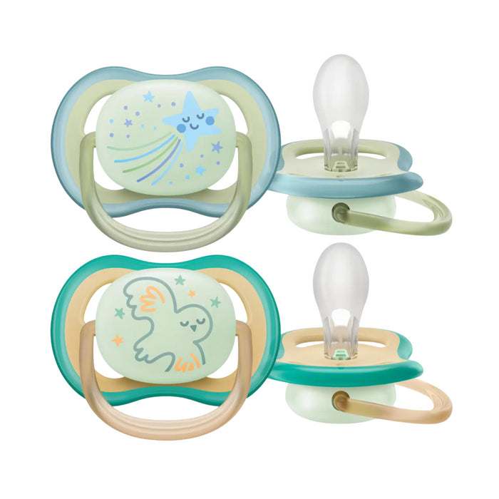 Avent - Fopspeen +0M Air Night Mix (0-6maand)