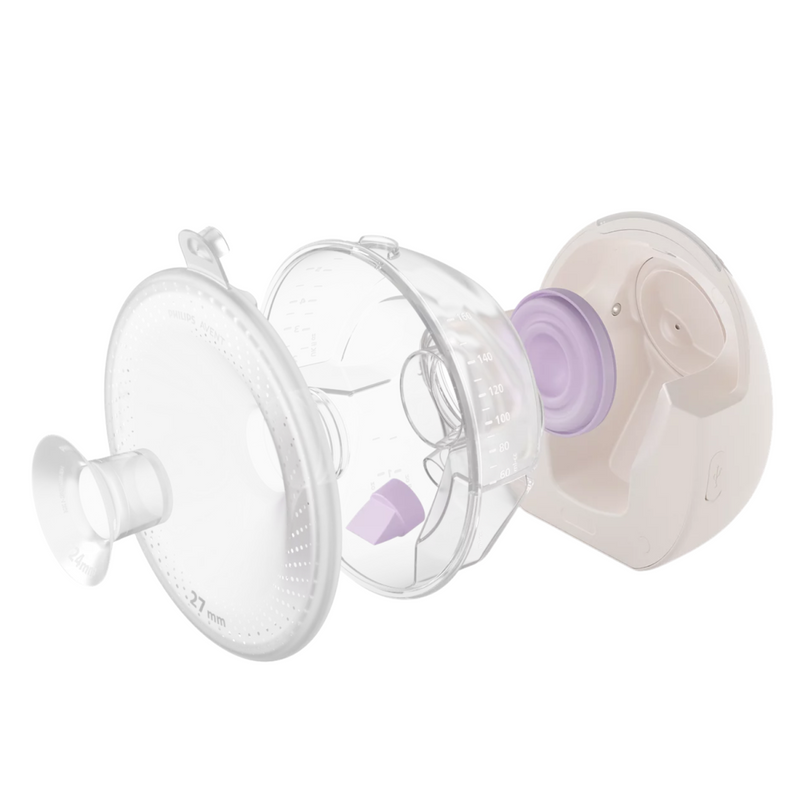 Avent - Natural Care Handsfree Wearable Borstkolf + gratis multi teat pack