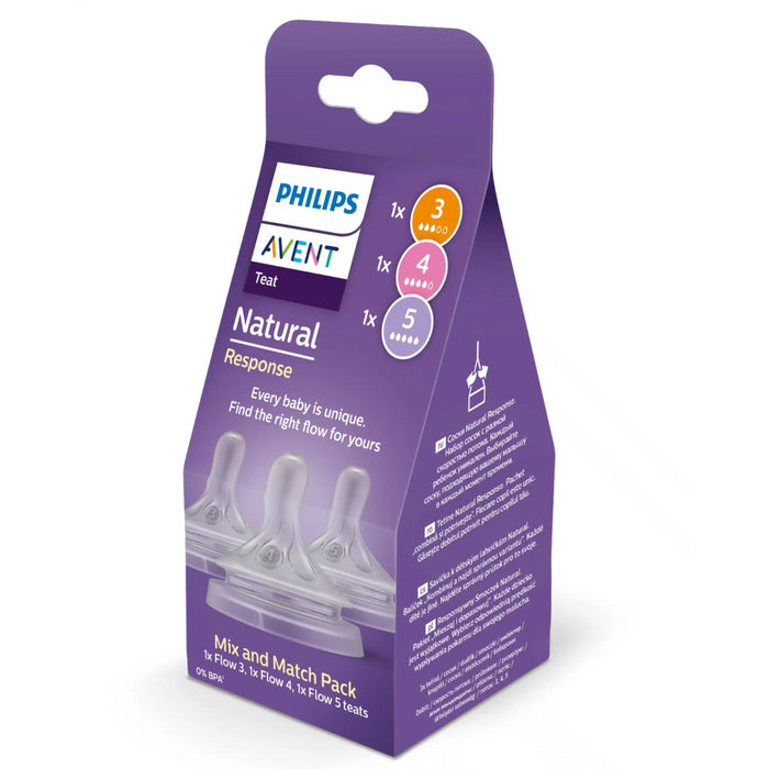 Avent - Natural 3.0 zuigspeen - Multi size pack - 3 stuks