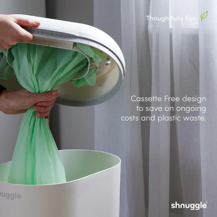 Shnuggle -  Nappy Bin - Taupe