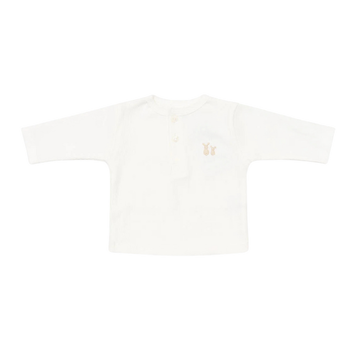 Poetree kids - Luc baby-set rib - Caramel