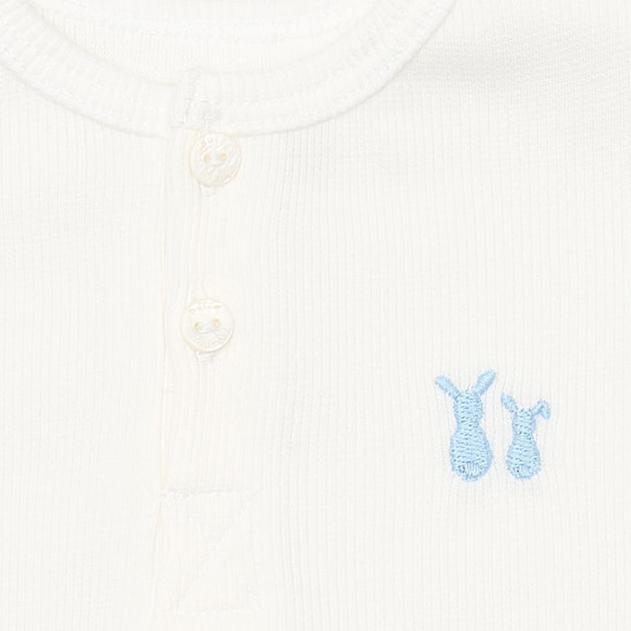 Poetree kids - Luc baby-set rib Denim-Blue